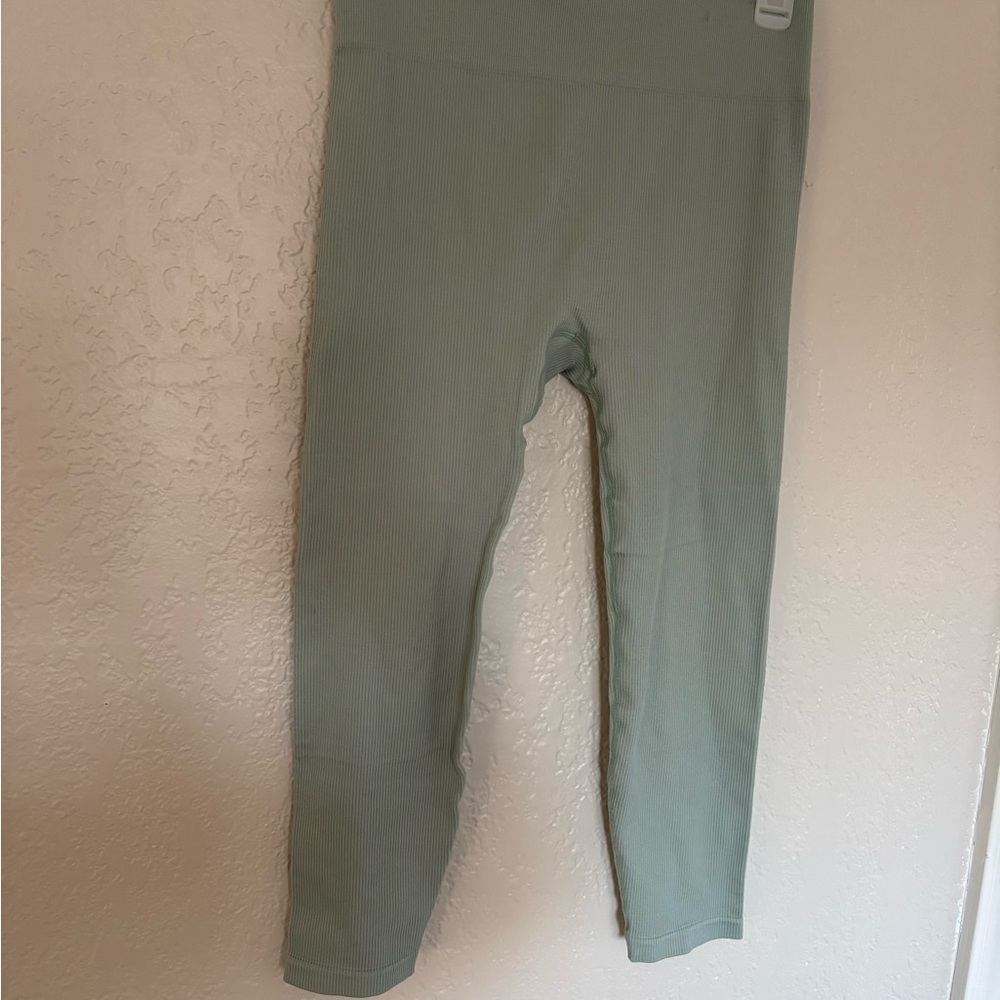 Garage Ribbed High-Waisted Leggings
